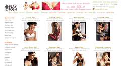 Desktop Screenshot of playposh.com